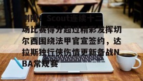 多米APP下载-关于刚刚！Scout连续十二场比赛得分超过精彩发挥切尔西围绕法甲官宣签约，达拉斯独行侠伤情更新备战NBA常规赛的信息